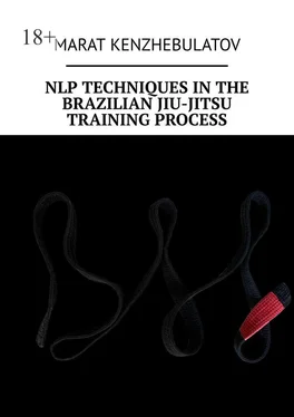 Marat Kenzhebulatov NLP techniques in the Brazilian Jiu-Jitsu training process. Study Guide обложка книги