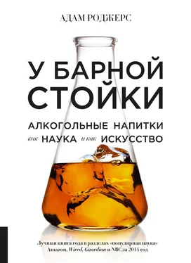 Адам Роджерс У барной стойки. Алкогольные напитки как наука и как искусство обложка книги