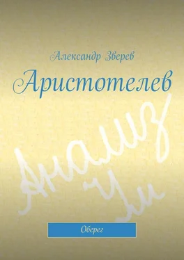 Александр Зверев Аристотелев. Оберег обложка книги