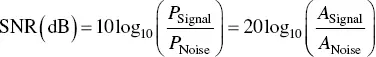 where P Signalis the average signal strength P Noiseis the noise strength A - фото 13