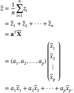 362 Linear Combinations of Sample Variance and Covariance The sample - фото 432