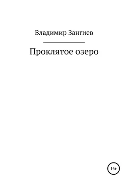 Владимир Зангиев Проклятое озеро обложка книги