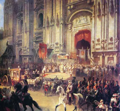 Торжественная встреча Суворова в Милане в апреле 1799 г Художник А И - фото 15
