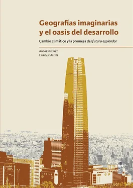 Enrique Aliste Geografías imaginarias y el oasis del desarrollo обложка книги
