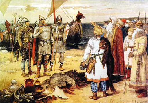 Призвание варягов Худ В М Васнецов Цари же Леон и Александр заключили мир - фото 8