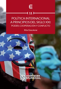 Rita Giacalone Política internacional a principios del siglo XXI: poder, cooperación y conflicto обложка книги