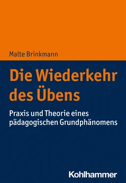 Malte Brinkmann Die Wiederkehr des Übens обложка книги