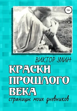 Виктор Улин Краски прошлого века обложка книги