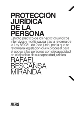 Rafael Bescansa Miranda Protección jurídica de la persona обложка книги