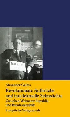 Alexander Gallus Revolutionäre Aufbrüche und intellektuelle Sehnsüchte обложка книги