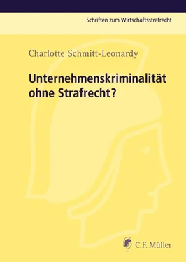 Charlotte Schmitt-Leonardy Unternehmenskriminalität ohne Strafrecht? обложка книги