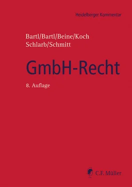 Harald Bartl GmbH-Recht обложка книги