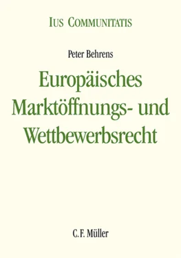 Peter Behrens Europäisches Marktöffnungs- und Wettbewerbsrecht обложка книги