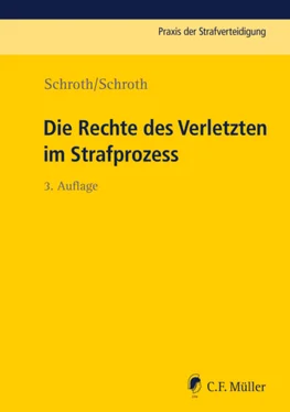 Klaus Schroth Die Rechte des Verletzten im Strafprozess обложка книги