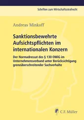 Andreas Minkoff - Sanktionsbewehrte Aufsichtspflichten im internationalen Konzern