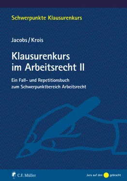 Matthias Jacobs Klausurenkurs im Arbeitsrecht II обложка книги
