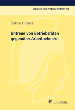 Katrin Cosack Untreue von Betriebsräten gegenüber Arbeitnehmern обложка книги