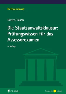 Christian Jakob Die Staatsanwaltsklausur: Prüfungswissen für das Assessorexamen обложка книги