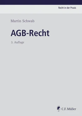 Martin Schwab AGB-Recht обложка книги