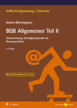 Achim Bönninghaus BGB Allgemeiner Teil II обложка книги