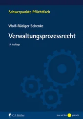Wolf-Rüdiger Schenke - Verwaltungsprozessrecht