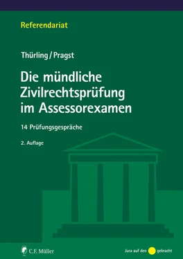 Julia Thürling Die mündliche Zivilrechtsprüfung im Assessorexamen обложка книги