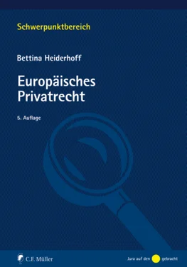 Bettina Heiderhoff Europäisches Privatrecht обложка книги