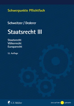 Hans-Georg Dederer Staatsrecht III обложка книги