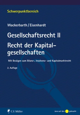 Ulrich Wackerbarth Gesellschaftsrecht II. Recht der Kapitalgesellschaften обложка книги