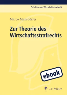 Marco Mansdörfer Zur Theorie des Wirtschaftsstrafrechts обложка книги