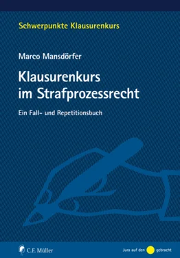 Marco Mansdörfer Klausurenkurs im Strafprozessrecht обложка книги