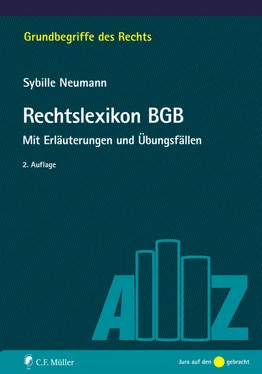 Sybille Neumann Rechtslexikon BGB обложка книги