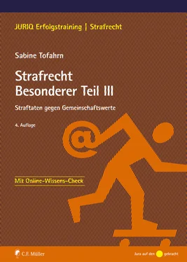 Sabine Tofahrn Strafrecht Besonderer Teil III обложка книги