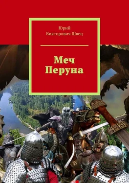 Юрий Швец Меч Перуна обложка книги