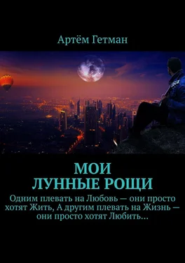 Артём Гетман Мои лунные рощи обложка книги