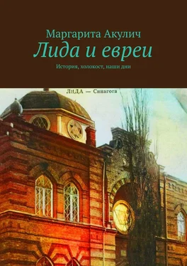 Маргарита Акулич Лида и евреи. История, холокост, наши дни обложка книги