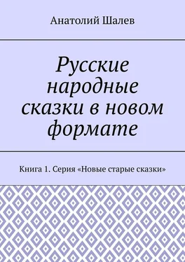 Анатолий Шалев Русские народные сказки в новом формате. Книга 1. Серия «Новые старые сказки» обложка книги