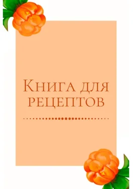 Екатерина Толчинская Книга для рецептов обложка книги