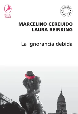 Marcelino Cereijido La ignorancia debida обложка книги