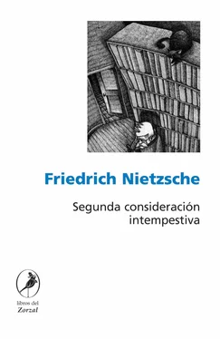 Friedrich Nietzsche Segunda consideración intempestiva обложка книги