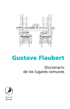 Gustave Flaubert Diccionario de los lugares comunes обложка книги