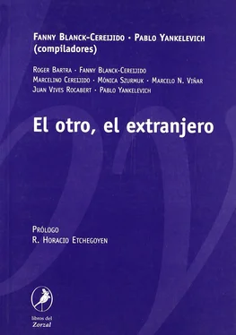 Roger Bartra El otro, el extranjero обложка книги