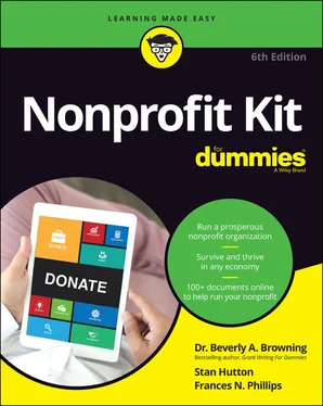 Stan Hutton Nonprofit Kit For Dummies обложка книги