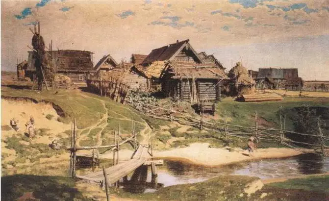 Русская деревня Северная деревня 1889 Саратовский государственный - фото 6