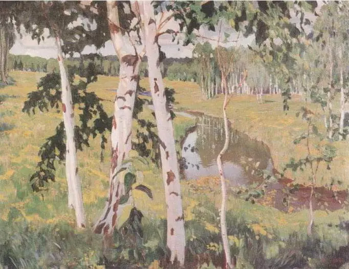 Пейзаж с рекой 1913 Аркадий Рылов был уроженцем вятской земли он родился в - фото 4