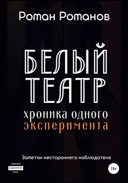 Роман Романов Белый театр: хроника одного эксперимента. Заметки нестороннего наблюдателя обложка книги