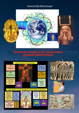 Александр Матанцев Телепатия сегодня и по технологиям древних цивилизаций обложка книги