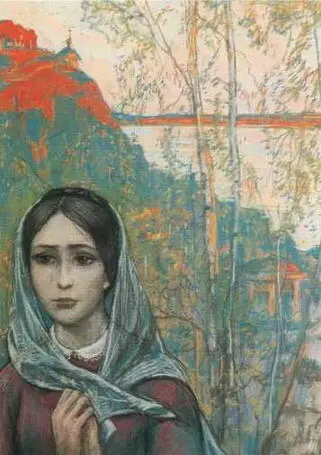 Вера Иллюстрация к роману ИА Гончарова Обрыв 1977 Настенька - фото 42
