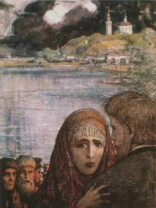 Катерина Иллюстрация к драме АН Островского Гроза 1972 Дом Нелли - фото 48