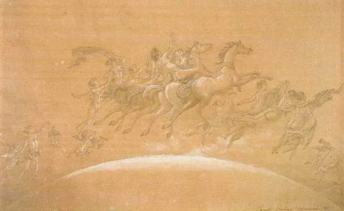 День Аллегория 1855 Рисунок Государственная Третьяковская галерея - фото 66